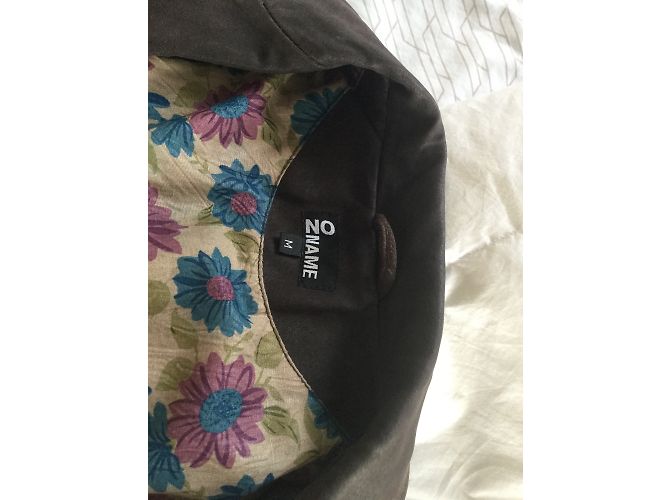 No Name Lederjacke Dunkelbraun M - Ansicht 3