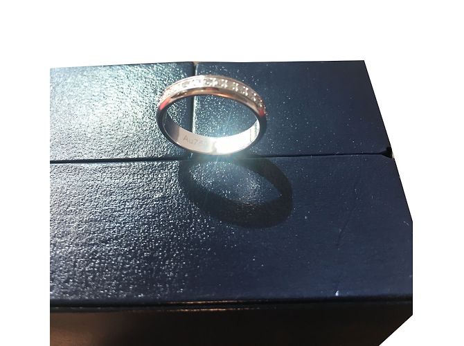 Anillo Mauboussin Enfin toi Oro Blanco y Diamante Talla 50 - vista 2