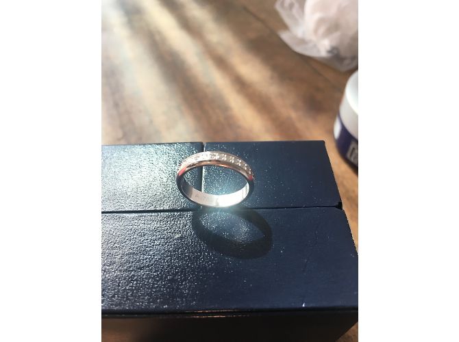 Anillo Mauboussin Enfin toi Oro Blanco y Diamante Talla 50 - vista 5
