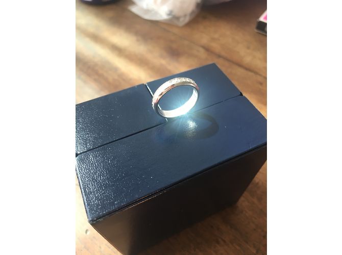Anillo Mauboussin Enfin toi Oro Blanco y Diamante Talla 50 - vista 6