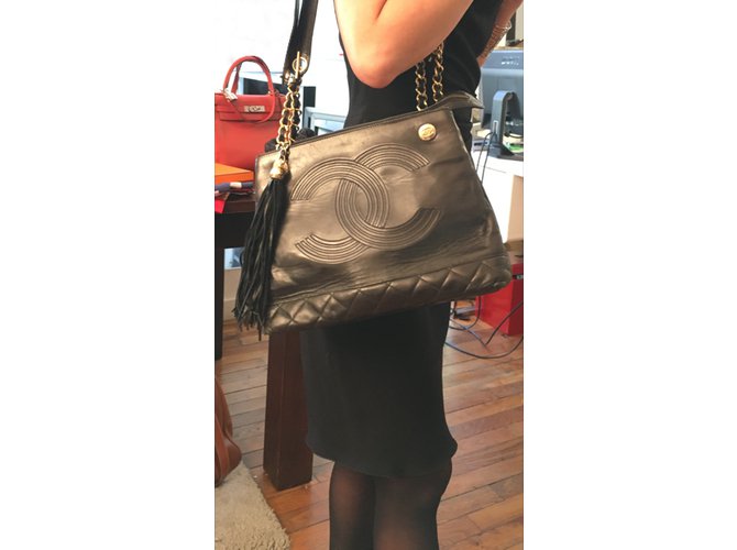 Chanel borsa vintage Marrone - vista 15