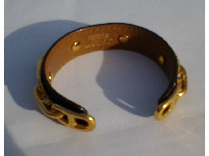 Hermès Armband Schwarz Golden - Ansicht 10