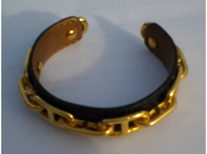 Hermès Armband Schwarz Golden - Ansicht 11
