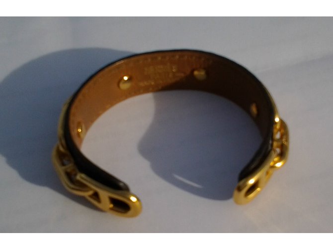 Hermès Armband Schwarz Golden - Ansicht 7