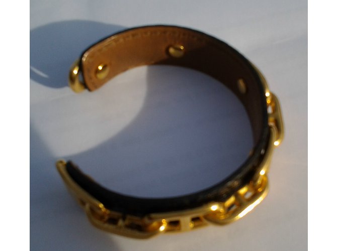 Hermès Armband Schwarz Golden - Ansicht 8