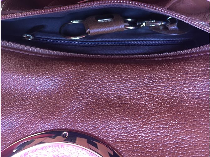 Pochette Mac Douglas in pelle marrone - vista 6