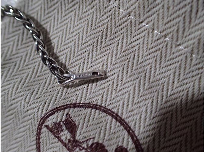 Hermès Taschenanhänger Silber - Ansicht 12