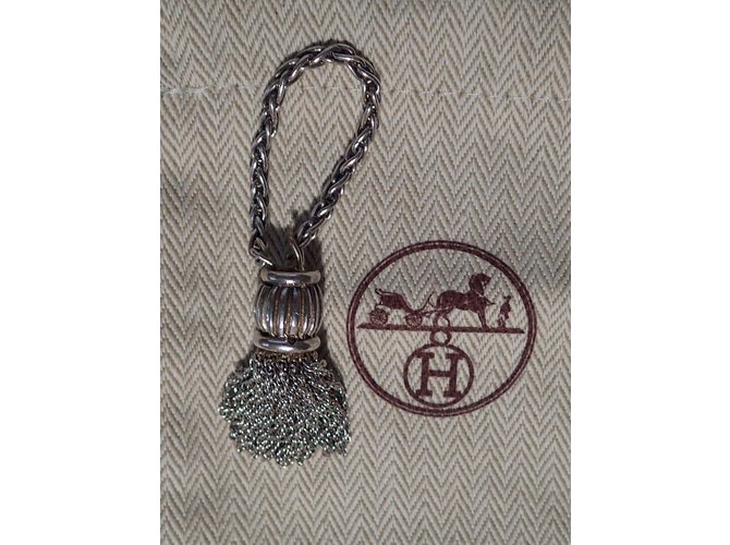 Hermès Taschenanhänger Silber - Ansicht 3