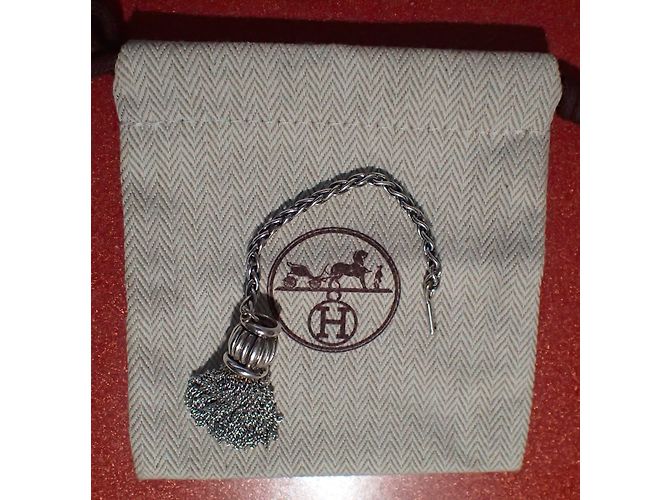 Hermès Taschenanhänger Silber - Ansicht 4