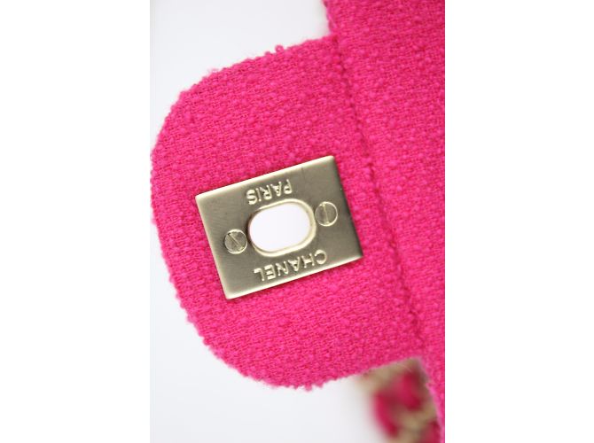 Borsa Chanel stile est-ovest Rosa - vista 7