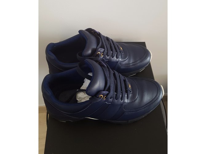 Chanel scarpe da ginnastica Blu navy - vista 6
