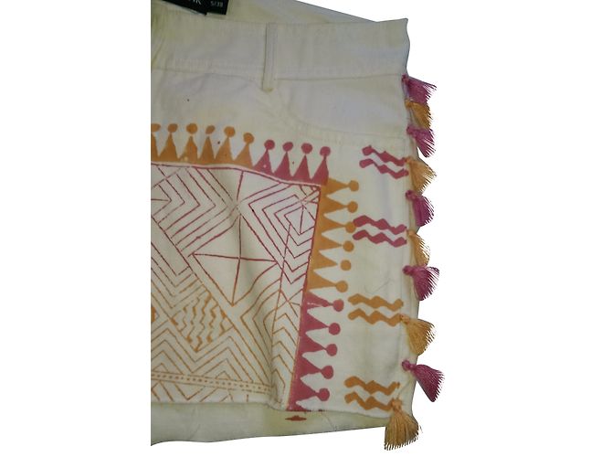 Shorts de algodão Antik Batik Multicor - vista 2