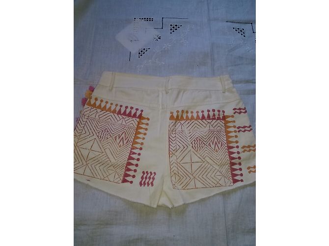 Shorts de algodão Antik Batik Multicor - vista 3
