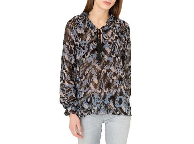 Blusa Antik Batik Ceres estampada de viscosa Multicolor - vista 3