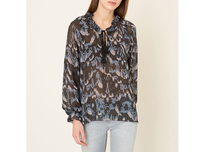 Blusa Antik Batik Ceres estampada de viscosa Multicolor - vista 4