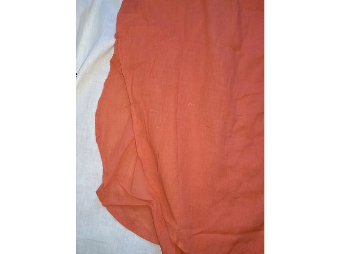 Vestido de algodón Antik Batik Coral - vista 3