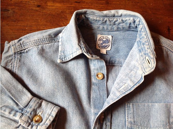 Autre Marque Chemise en denim bleu garçon 4 ans - vue 3