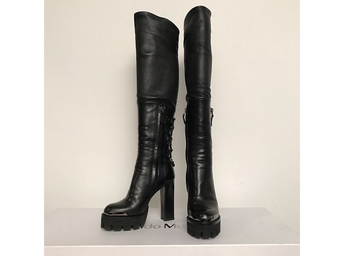 Nando Muzi Stiefel Schwarz - Ansicht 3