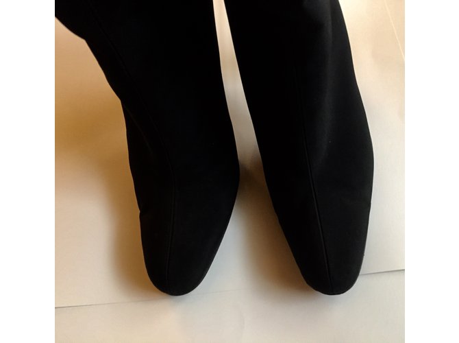 Patrick Cox Botas Negro Roja Dorado - vista 5