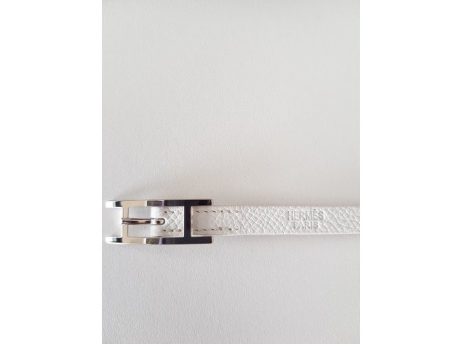Hermès Pulseira HERMES BEHAPI Branco - vista 4