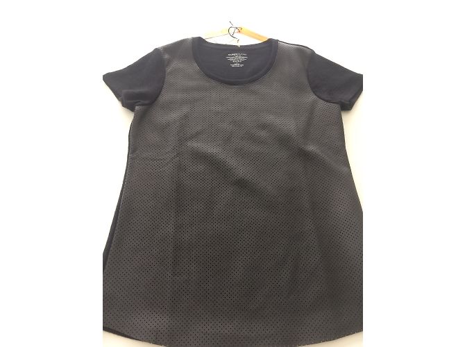 Autre Marque Majestic Filatures Tops Negro - vista 2