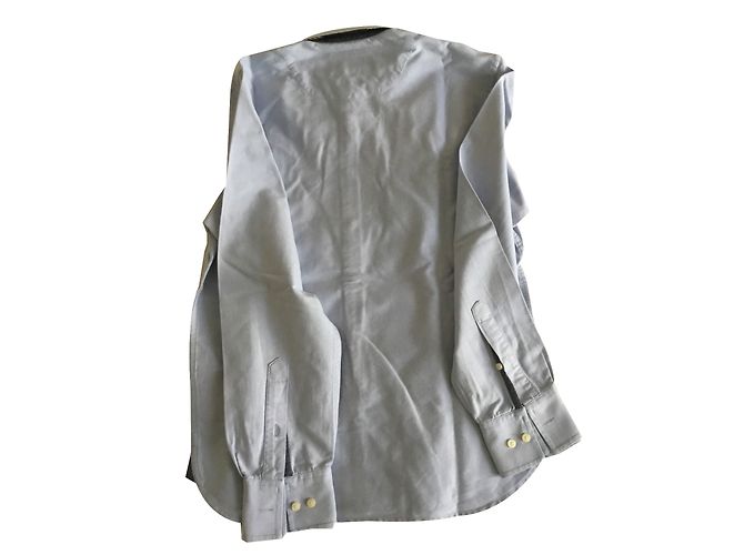 Hackett London Baumwollhemd Oxford Hellblau - Ansicht 2