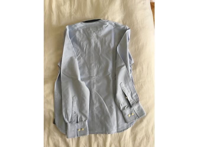 Hackett London Baumwollhemd Oxford Hellblau - Ansicht 5