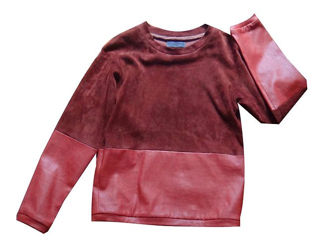 Stouls Emma Lammfell Pullover Hummerfarbe - Ansicht 3