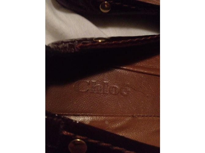 Ballerine Chloé in vernice bordeaux - vista 6