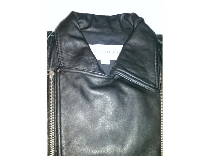 Autre Marque PRONTO UOMO Lederjacke Schwarz XL - Ansicht 10