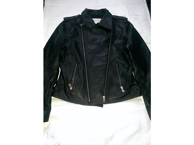 Autre Marque PRONTO UOMO Lederjacke Schwarz XL - Ansicht 4