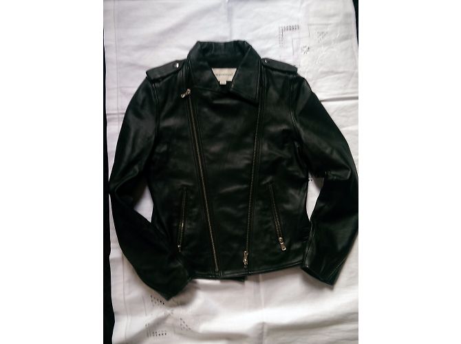 Autre Marque PRONTO UOMO Lederjacke Schwarz XL - Ansicht 7