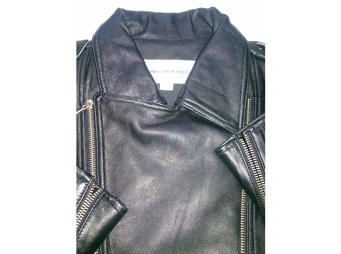 Autre Marque PRONTO UOMO Lederjacke Schwarz XL - Ansicht 8