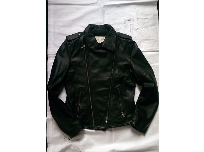 Autre Marque PRONTO UOMO Lederjacke Schwarz XL - Ansicht 9