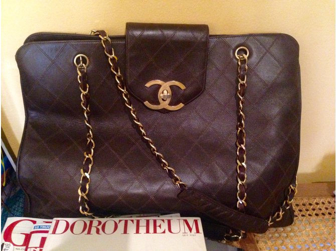 Chanel Handtasche Braun - Ansicht 2