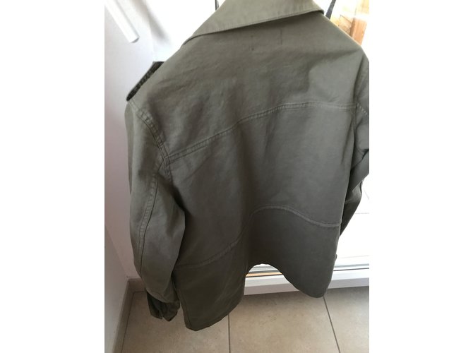 Reiko Jacken Khaki - Ansicht 4