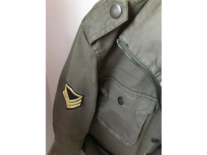 Reiko Jacken Khaki - Ansicht 8