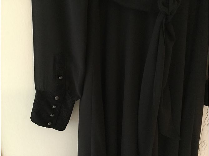 Abito Guess Nero con Pizzo - vista 5