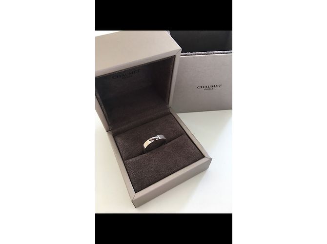 Chaumet Ring aus Weißgold Größe 54 Silber - Ansicht 2