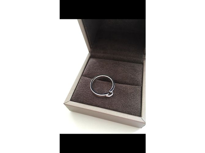 Chaumet Ring aus Weißgold Größe 54 Silber - Ansicht 3