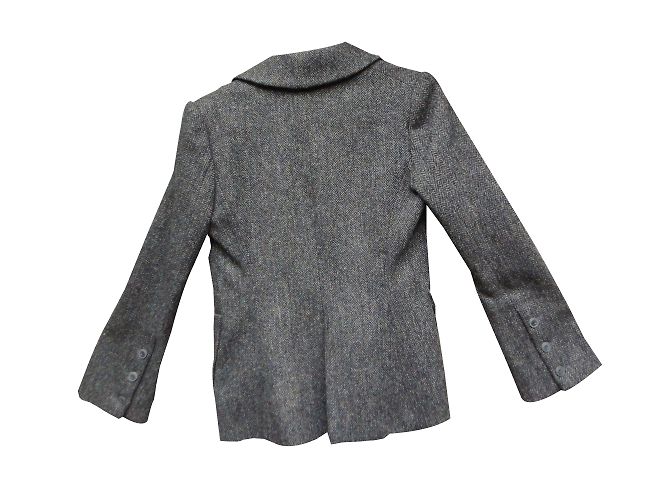 Isabel Marant Harris Tweed Jacke Grau - Ansicht 2