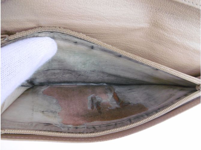 Chanel Borsa, portafoglio, Astuccio Beige - vista 16