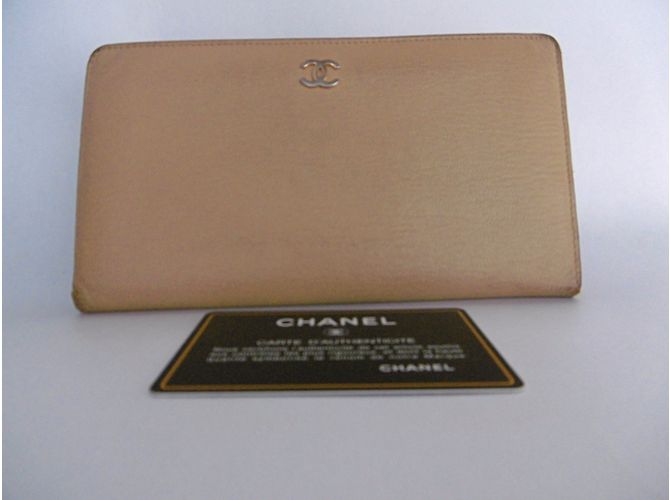 Chanel Borsa, portafoglio, Astuccio Beige - vista 3