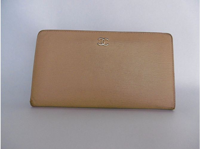 Chanel Borsa, portafoglio, Astuccio Beige - vista 4