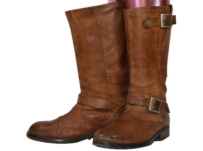 Palladium Botas Caramelo - vista 2