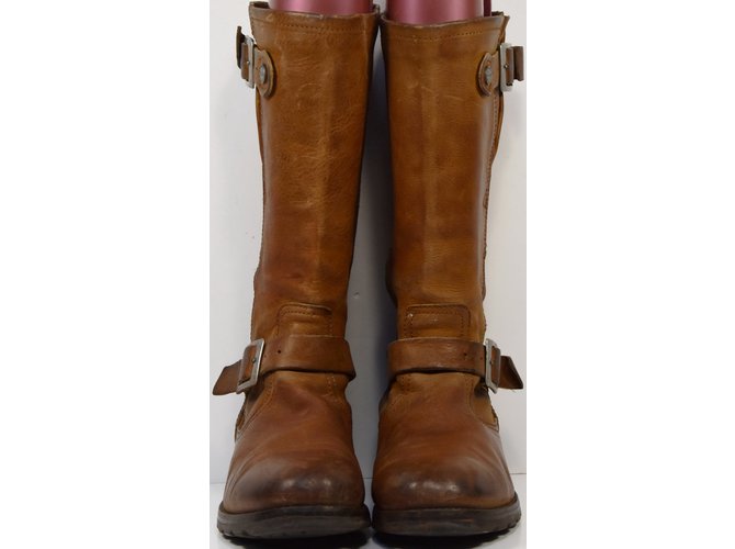 Palladium Botas Caramelo - vista 4