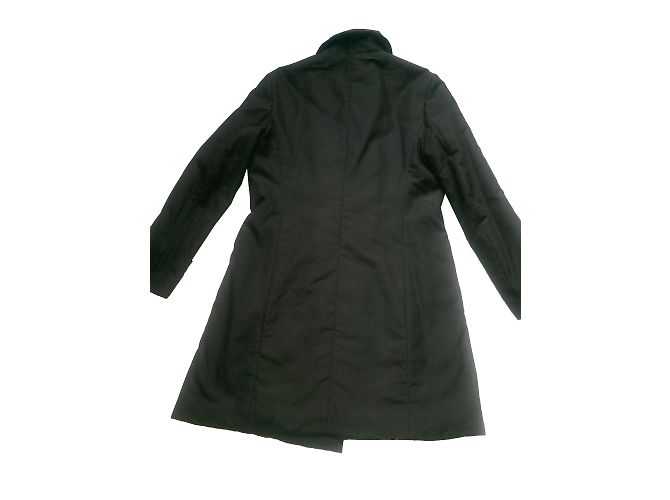 Cappotto Prada in seta grigio - vista 2