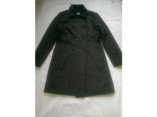 Cappotto Prada in seta grigio - vista 3