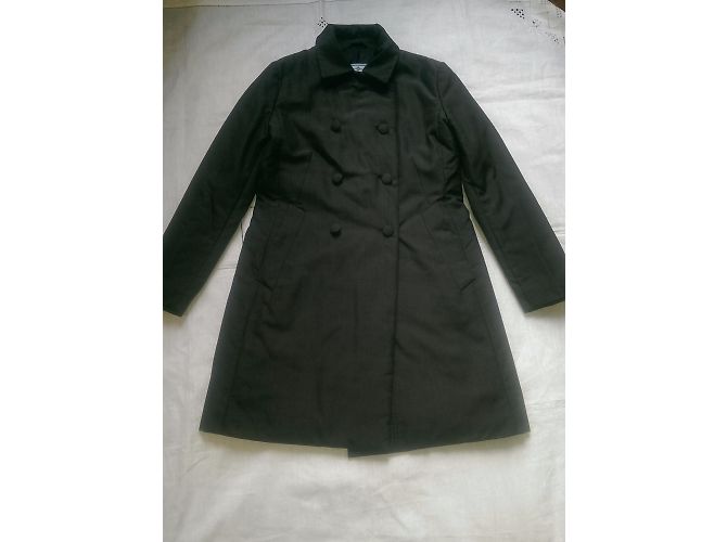 Cappotto Prada in seta grigio - vista 4