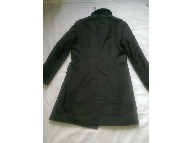Cappotto Prada in seta grigio - vista 5
